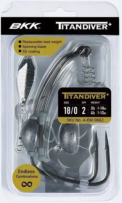 Lze objednat - 2ks - Háčky BKK Titan DiverPlus