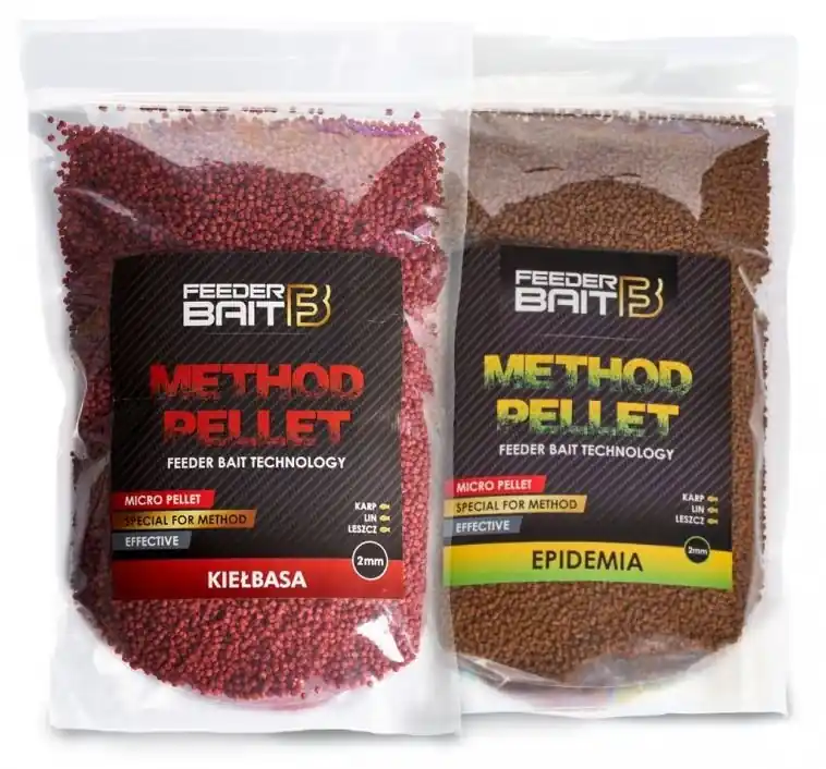 Pelety Feeder Bait Method Pellet 2mm 800gr - Skladem