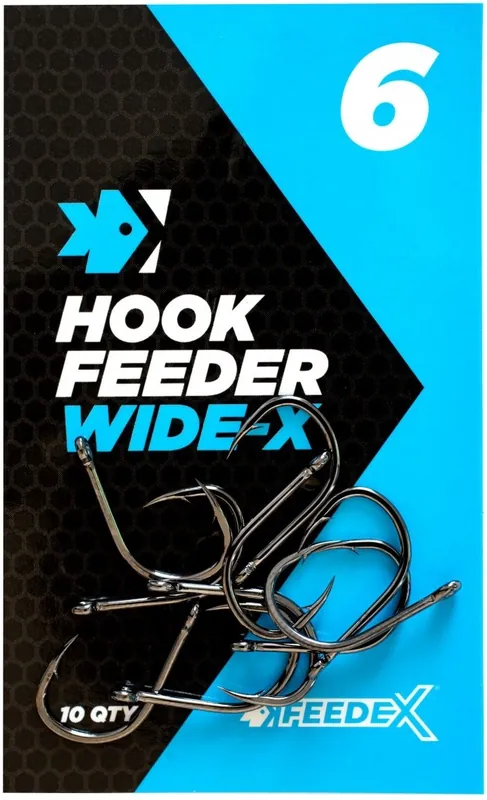 10ks - Háček Feeder Expert Wide-X Hook Velikost 12 | Mezi nejprodávanějšími