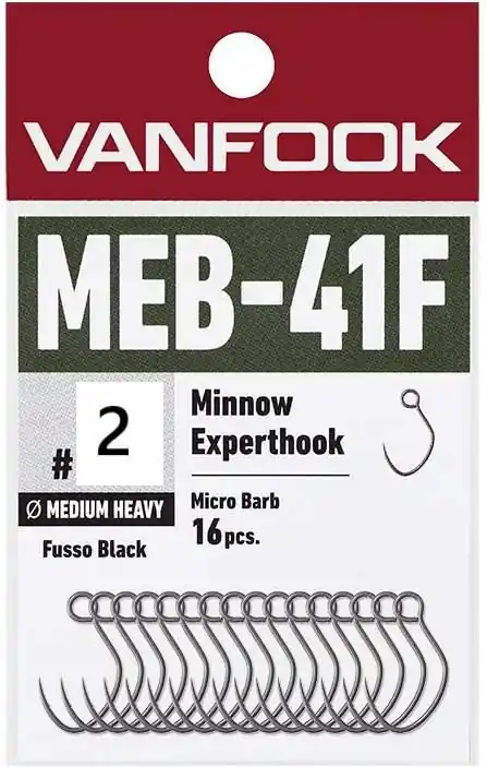Výprodej | 16ks - Háček VanFook MEB-41F Velikost 4
