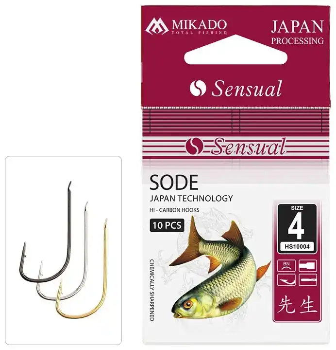 Bezpečný nákup - 10ks - Háček Mikado Sensual Sode Vel. 6 G