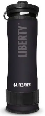Láhev Lifesaver Liberty Černá | Nově k dispozici