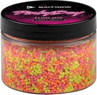 Přísada Baitnow Addition Method Feeder Fluo Mix Freaky Shrimp 150gr - Speciální nabídka