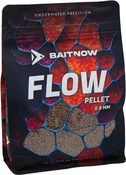 Pelety Baitnow Pellet Method Feeder 800gr Flow 2,8mm - Cenový hit