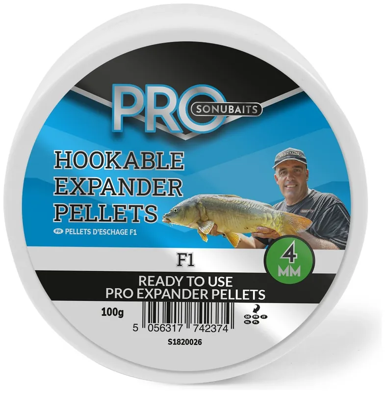 Pelety Sonubaits Hookable Expander Fishmeal 4mm 100g | Rychlé odeslání