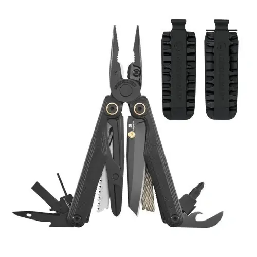 Multifunkční Kleště Leatherman Wave Alpha Bundle - Canyonland + Bitkit Black - Poslední kusy