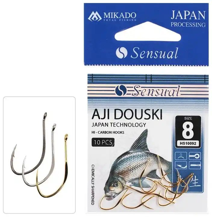Žádaný produkt | 10ks - Háček Mikado Sensual Aji Douski With Ring