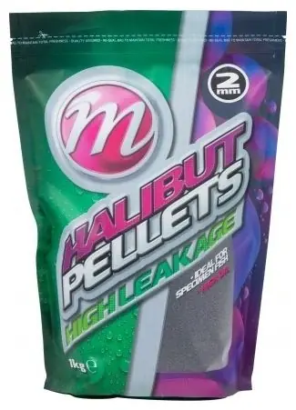 Akční nabídka - Pelety Mainline Activated Halibut Pellets 6mm 1kg