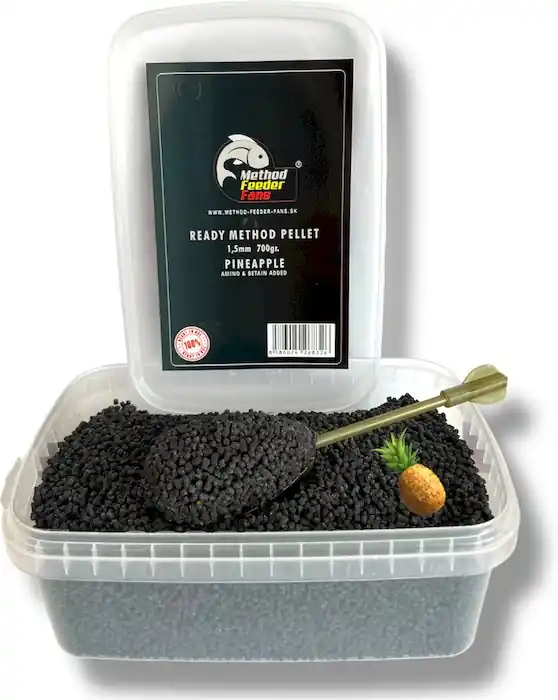 K objednání | Pelety Method Feeder Fans Ready Method Pellet 1,5mm 700gr Golden Corn