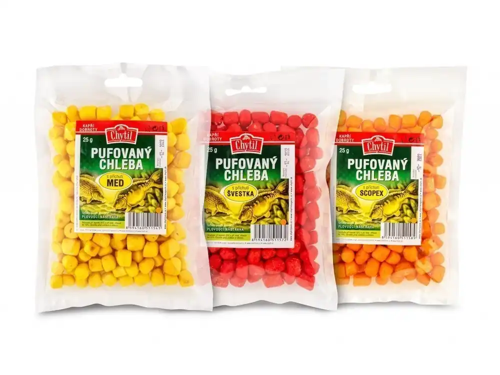 Chytil pufovaný chleba 25g | Právě přidáno