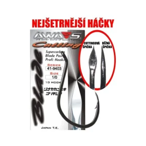 Háčky Cutting Blade 9403 Black Nickel | Cena od výrobce