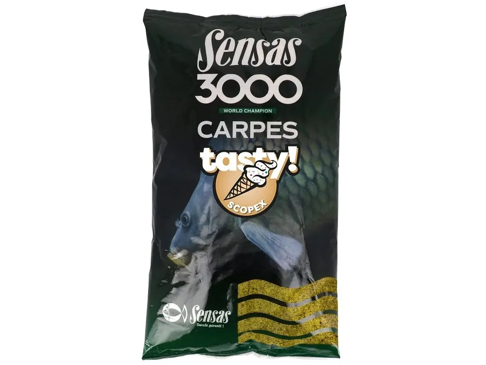 Extra sleva | Sensas 3000 Carp Tasty Scopex (kapr Scopex) 1kg