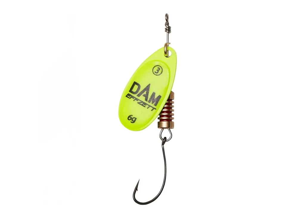 Dam Třpytka SingleHook Spinner Yellow (jednoháček) | Pouze dnes