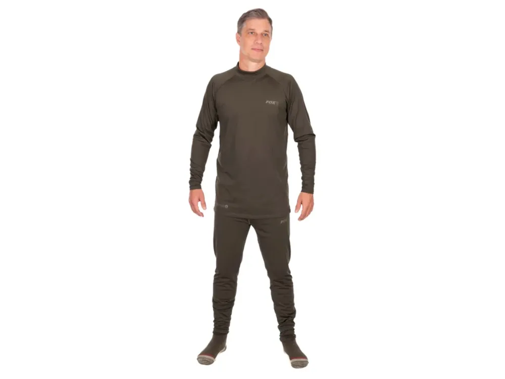 Termoprádlo Fox Khaki Lined Base Layer - Oblíbený u zákazníků