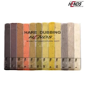Hends Hare Dubbing Box HZB01 - 12 barev (tmavý) - Vysoká kvalita