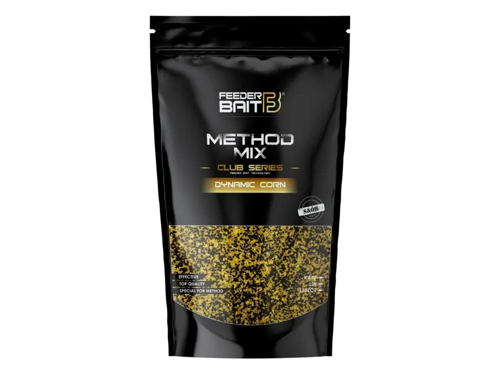 FeederBait Methodmix Club series Dynamic Corn 800 g - Právě přidáno