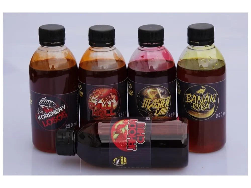 Nejprodávanější - BLACK CARP Booster Chilli-Krill 250ml
