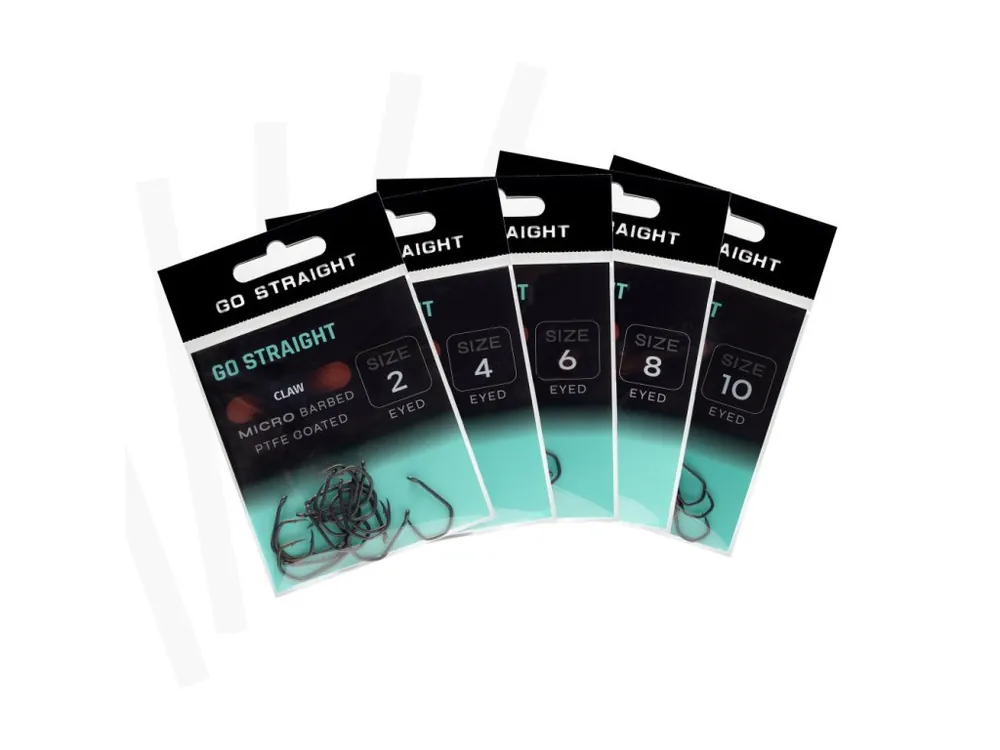 Háčky GO STRAIGHT CLAW Eyed MicroBarbed | Oblíbený produkt