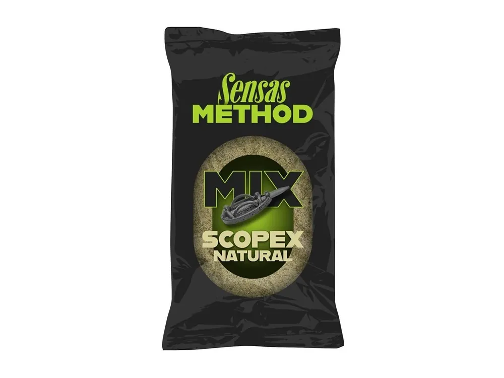 Rychlé dodání - Sensas Method Mix Natural Scopex 1 kg
