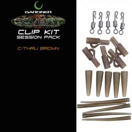 Gardner Systémek Covert Clip Kit C-Thru Green(Průhledná zelená) | Žádaný produkt