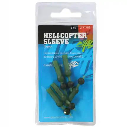 Skladem | Giants Fishing Systém Na Montáž Heli-Copter Sleeve Green 5ks