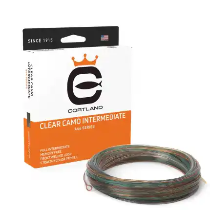 Cortland muškařská šnůra 444 Classic Intermediate Clear Camo Fresh/Salt WF5I 90ft - Pořiďte si nyní