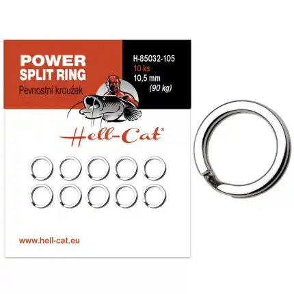 Hell-Cat Pevnostní kroužek Power Split Ring 10ks vel.12mm (110kg) | Koupit online