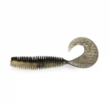 Haibo gumové nástrahy EASOO Grubs 7,5cm 18ks - Black&Silver - Časově omezená nabídka