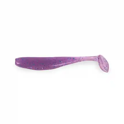 Haibo gumové nástrahy EASOO T-tail fish 6,5cm 20ks - Crystal Purple - Končí brzy