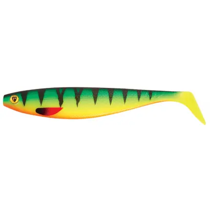 "Fox Rage Pro Shad 23cm/9"" x 12pcs - Glitter Perch" - Doprodej zásob