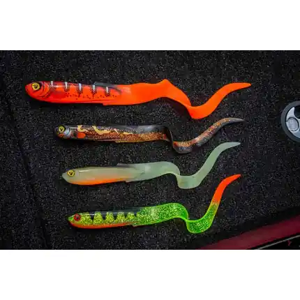 "Slick Eel 35cm/13.8"" x 12pcs - UV Perch" | Lze objednat