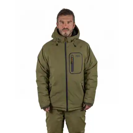 Extra sleva - Mikbaits funkční oblečení - Zateplená bunda Thermo exclusive zelená 3XL
