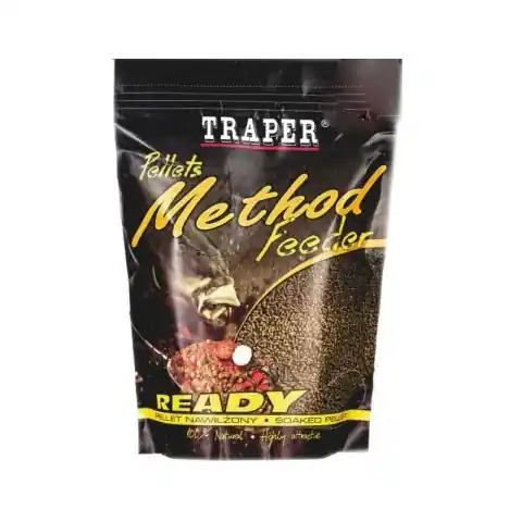 Nový produkt - TRAPER Vlhčené pelety Method Feeder Ready Med 500gr 2mm
