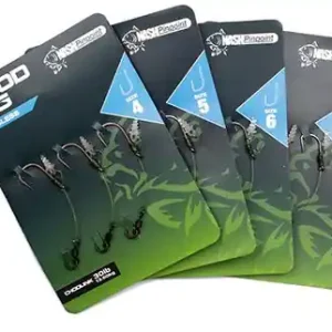 Poslední kus - NASH Chod Rig Size 5 Barbless 3pcs