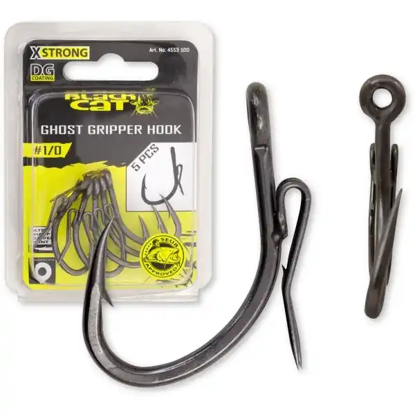 BLACK CAT Háček Ghost Gripper DG DG coating 5 ks 1/0 - Populární