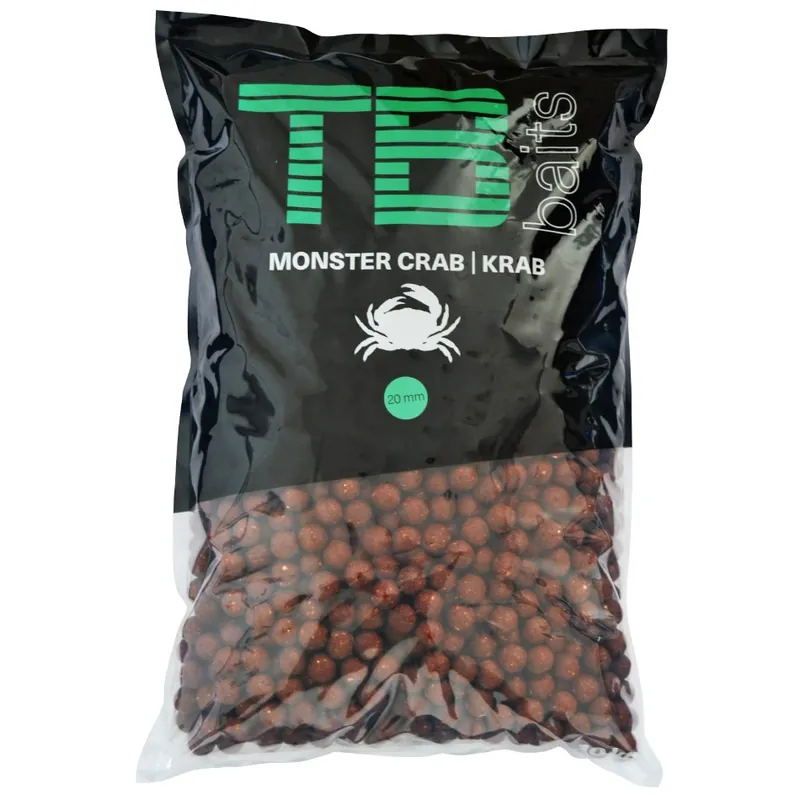 Akční sleva - TB BAITS Boilie Monster Crab 10kg 24mm