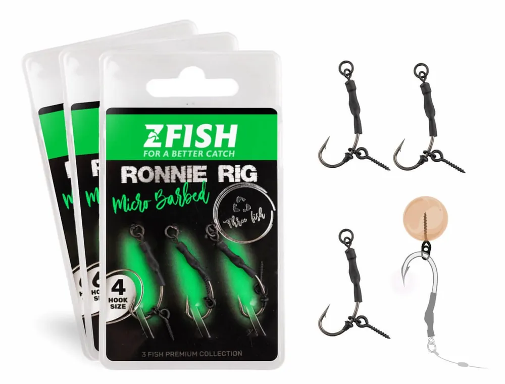 ZFISH Návazec Ronnie Rig 6 - Snadné objednání