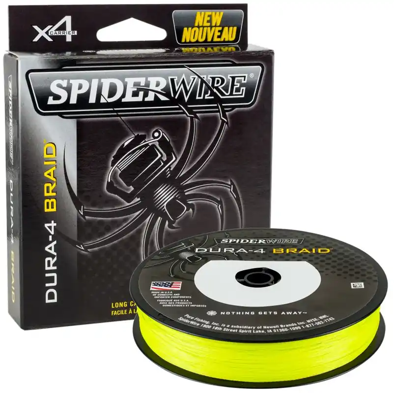 Cenový hit | SPIDERWIRE Šňůra Dura-4 Braid Yellow 150m 0,12mm