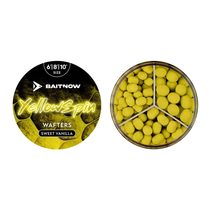 Nenechte si ujít nabídku - BAITNOW Wafters Method Feeder Yellow Spin 6,8,10mm 24g
