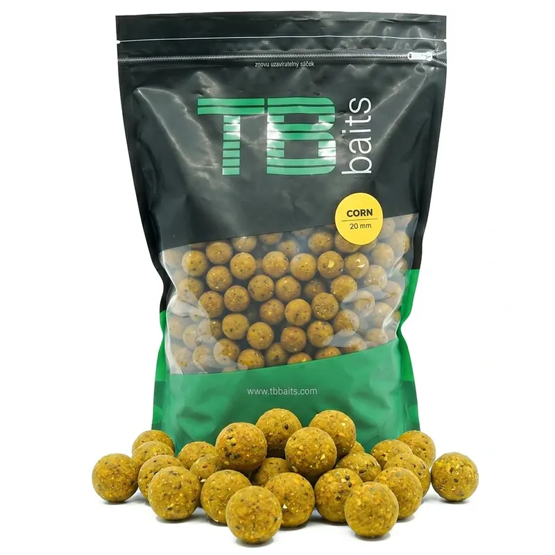 Nenechte si ujít nabídku - TB BAITS Boilie Corn 2,5kg 24mm