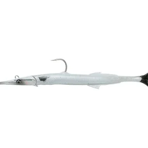 Do vyprodání zásob | SAVAGE GEAR Gumová Nástraha 3D Needlefish Pulsetail 2+1 23cm 55g Pearl White Silver