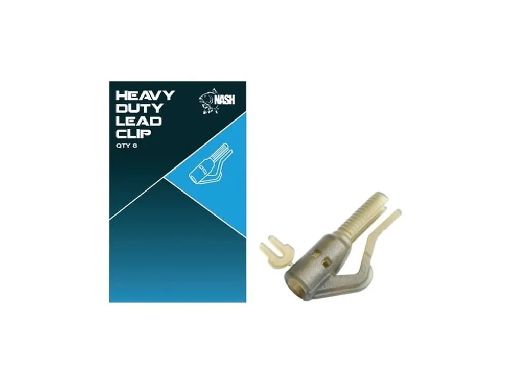 NASH Heavy Duty Lead Clips - Nejprodávanější