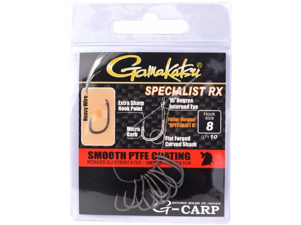 Slevy - GAMAKATSU Háčky G-Carp Specialist RX Hooks