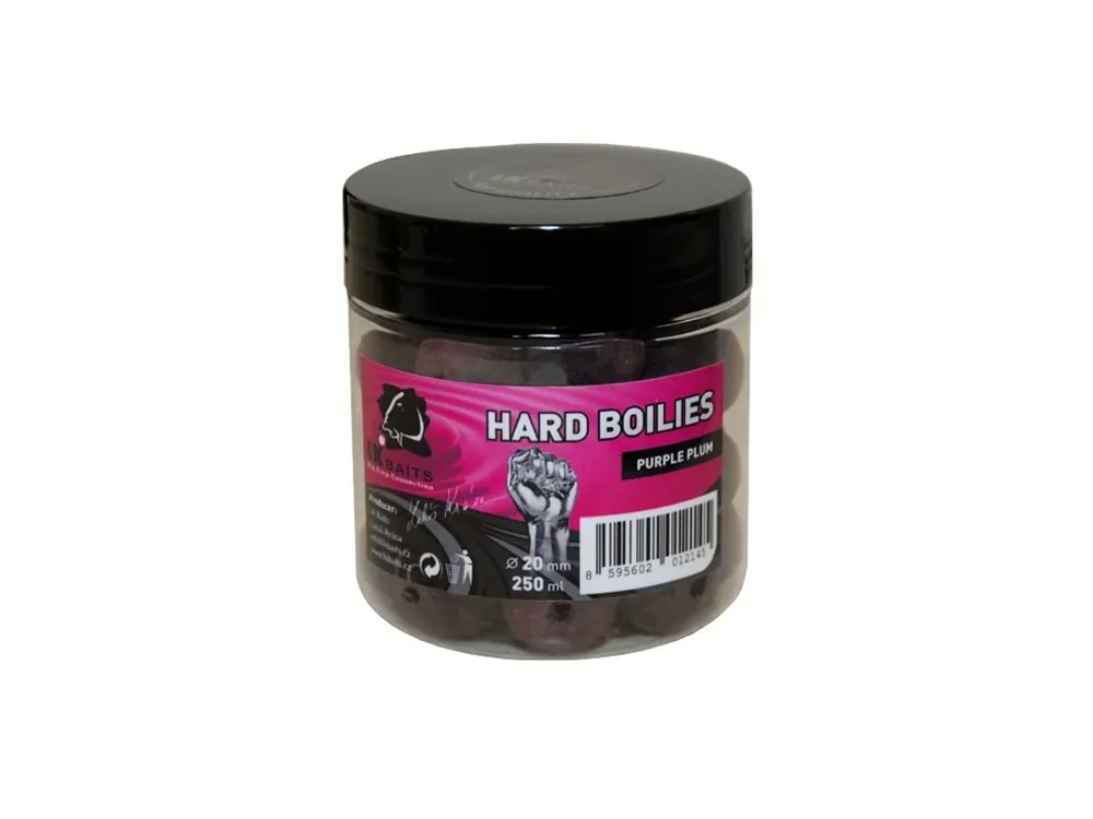 LK Baits Hard boilies Purple Plum 250ml | Premium