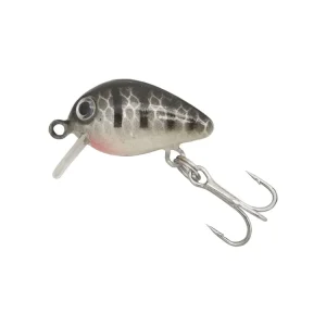 Kamasaki wobler Bug Black Stripe Silver 2,5cm 1,5g - Mezi nejprodávanějšími