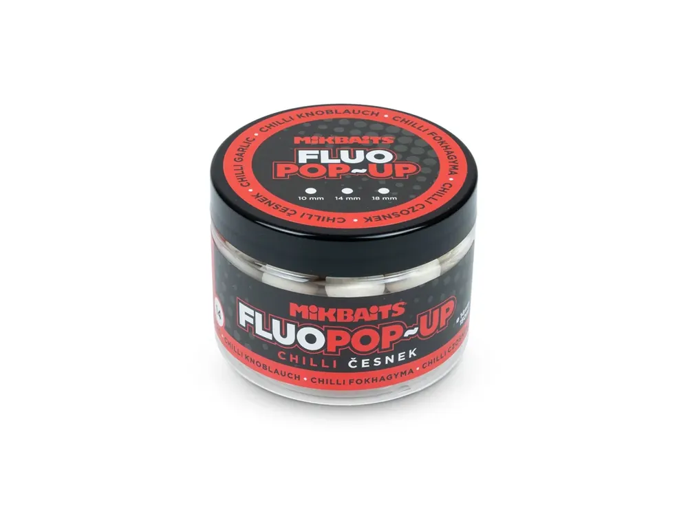 Končí brzy | Mikbaits Fluo pop-up Chilli Česnek