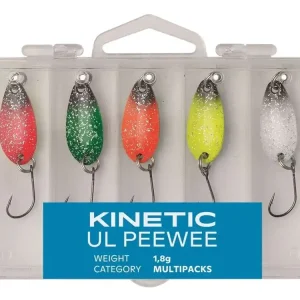Koupit online - Kinetic Sada Plandavek UL Peewee MIX 1,8g-3,5g 5ks