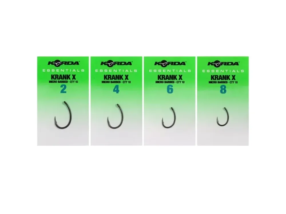 Speciální cena - Korda Háčky Essentials Krank X Barbed 10ks