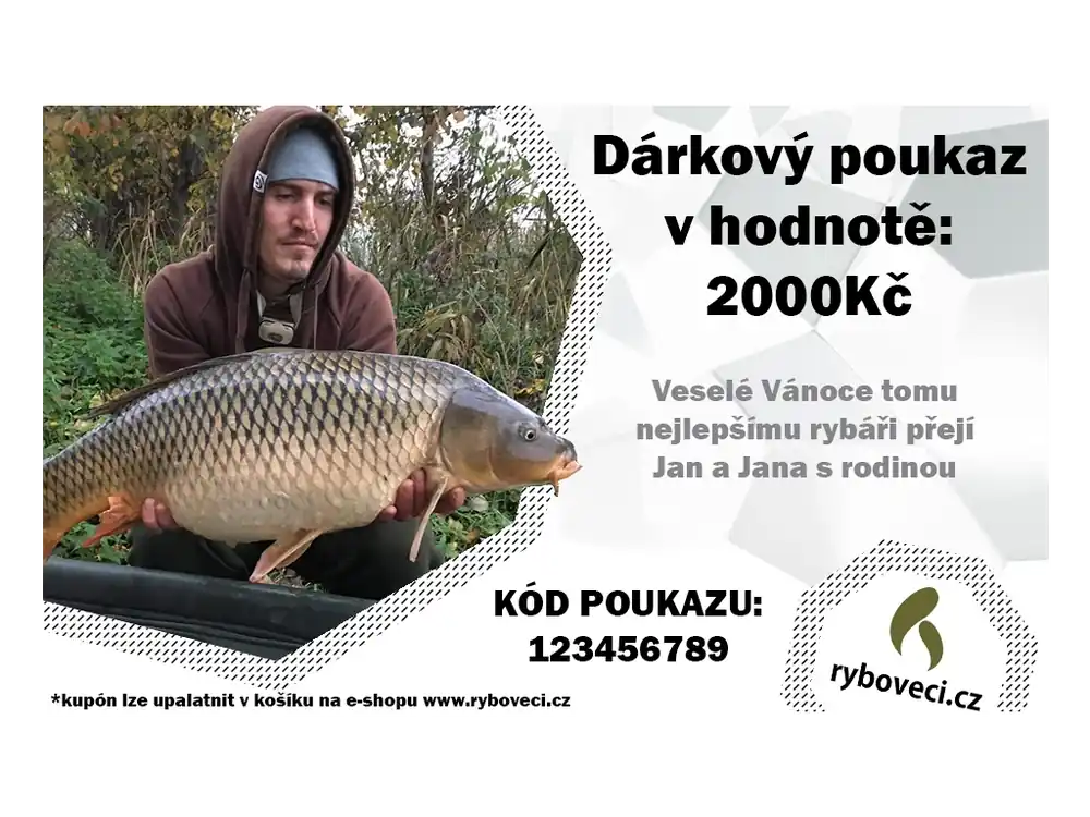 Populární - Dárkový poukaz na 2000Kč
