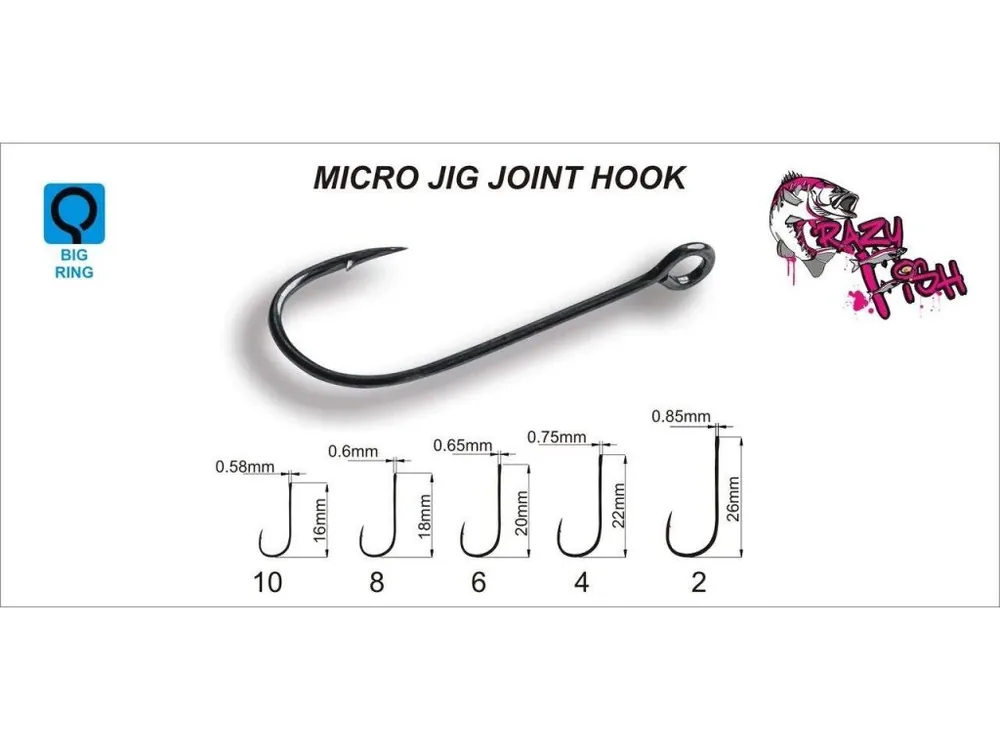Nově k dispozici | Háček Micro Jig Joint Hook